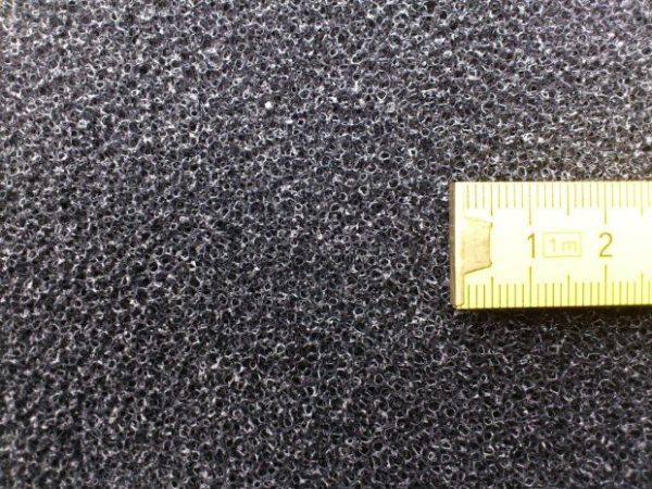 Wkład Filtracyjny Gąbka 20X20X1 30Ppi CZARNA