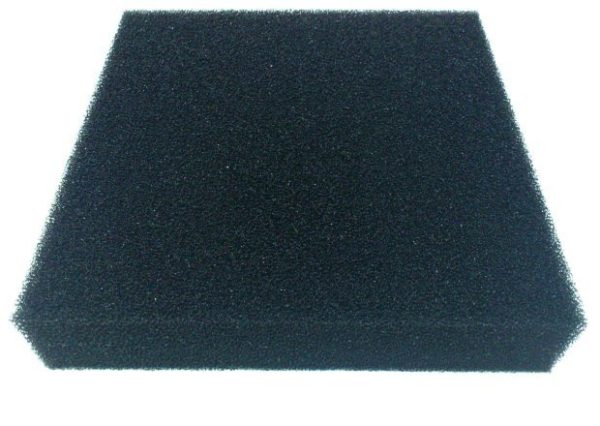 Wkład Filtracyjny Gąbka 25X25X1 20Ppi CZARNA sklep akwarystyczny śląsk