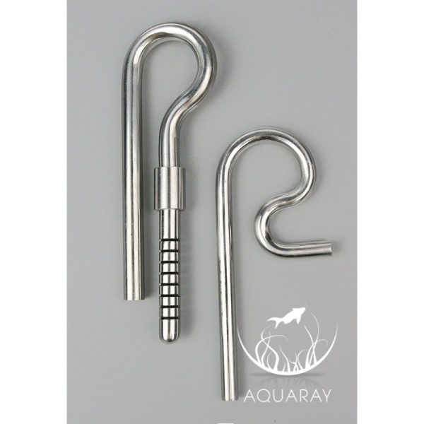sklep akwarystyczny - Wlot/Wylot metalowy Metal jet pipe SET S (329-79121)