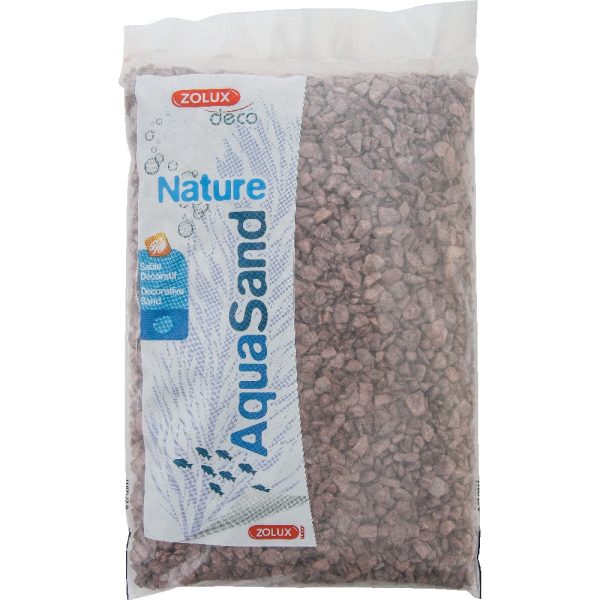 ZOLUX Aquasand Nature czerwony piaskowiec 1 kg (346406)