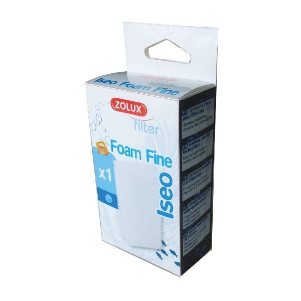 ZOLUX Wkład do filtra ISEO foam fine - gąbka do zest. akwaryst. JALAYA i AQUA CLEAR (329742) sklep akwarystyczny śląsk