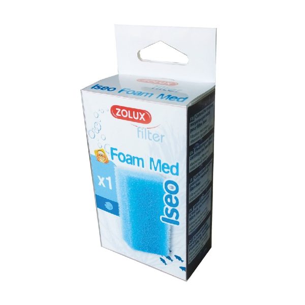 ZOLUX Wkład do filtra ISEO foam med - gąbka do zest. akwaryst. JALAYA i AQUA CLEARA (329740) sklep akwarystyczny śląsk