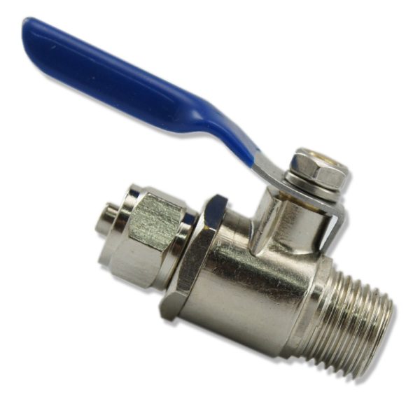 Zawór kulowy 1/4" GZ na wężyk 6mm sklep akwarystyczny śląsk