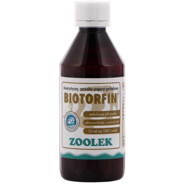 Zoolek Biotorfin 250ml - garbniki roślinne sklep akwarystyczny śląsk