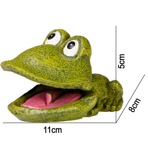 Kruger Meier Froggy Bubble Set – Ozdoba z napowietrzaczem do akwarium