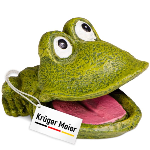 Kruger Meier Froggy Bubble Set – Ozdoba z napowietrzaczem do akwarium