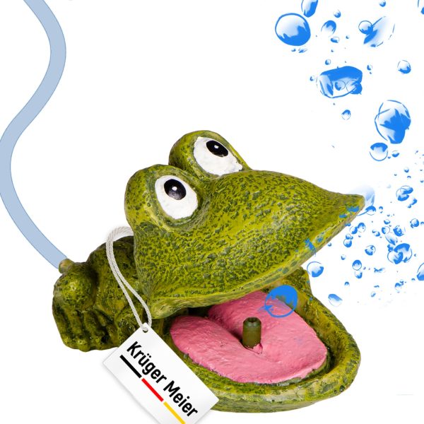 Kruger Meier Froggy Bubble – Ozdoba do akwarium 11x8x5 cm sklep premium dla akwarystów