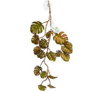 Terrario – Sztuczna Roślina do Terrarium – Monstera Wisząca – 70 cm sklep akwarystyczny śląsk