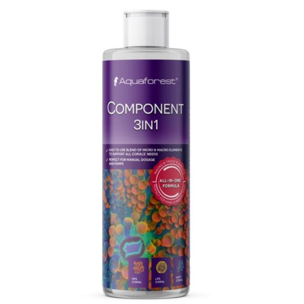 Aquaforest Component 3in1 500ml – Makro i mikroelementy do akwarium morskiego sklep akwarystyczny śląsk