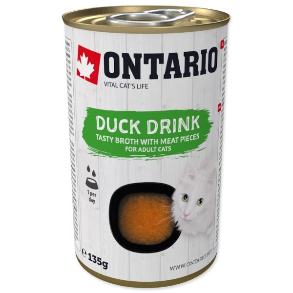 ONTARIO Cat Drink Duck 135g (213-55913) sklep akwarystyczny śląsk