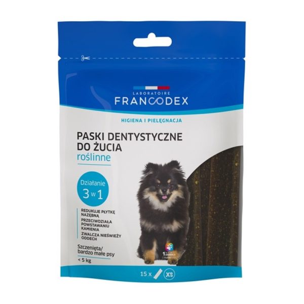 Francodex Paski Do Gryzienia XS - na brzydki zapach z pyska 15 szt sklep akwarystyczny śląsk