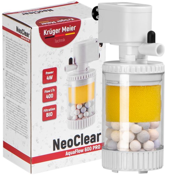 Kruger Meier NeoClear 600 - filtr wewnętrzny do akwarium 20l - 40l sklep akwarystyczny śląsk