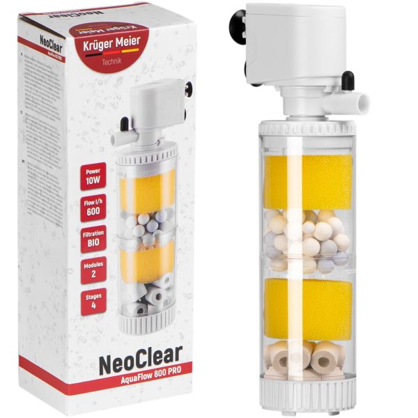 Kruger Meier NeoClear 800 - filtr wewnętrzny do akwarium 40l - 80l sklep akwarystyczny śląsk