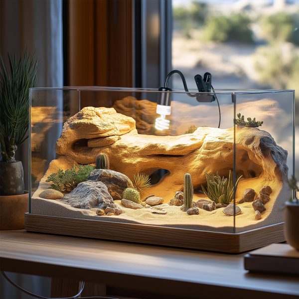 Terrario Long ReptiSun Time Control - lampa z programatorem czasowym sklep premium dla akwarystów