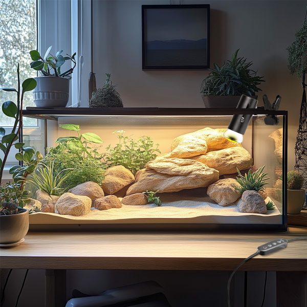 Terrario ReptiSun Time Control - lampa z programatorem czasowym sklep premium dla akwarystów