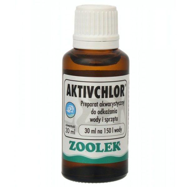Zoolek ActivChlor 30 ml – Środek do Dezynfekcji w Akwarium sklep akwarystyczny śląsk