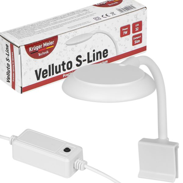 Kruger Meier Velluto S-Line - lampa LED do akwarium 10l - 40l sklep akwarystyczny śląsk