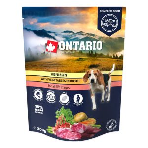 ONTARIO Saszetka Dziczyzna z warzywami w bulionie 300g  (214-3383) sklep akwarystyczny śląsk