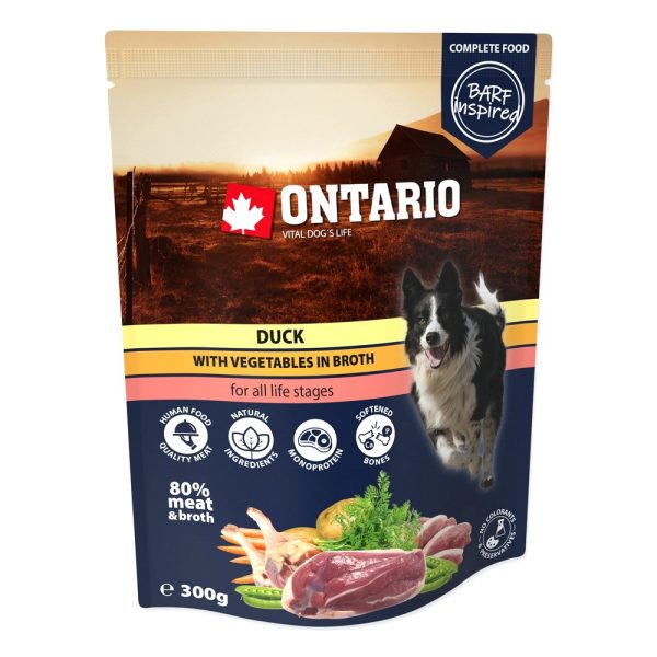 ONTARIO Saszetka Kaczka z warzywami w bulionie 300g  (214-3373)