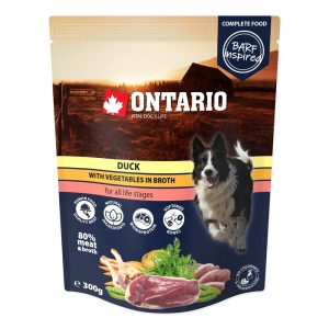 ONTARIO Saszetka Kaczka z warzywami w bulionie 300g  (214-3373) sklep akwarystyczny śląsk