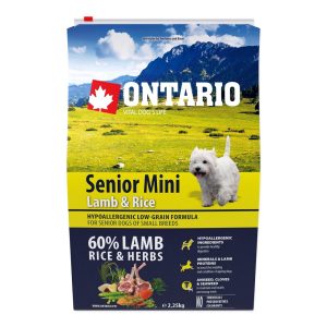 ONTARIO Senior Mini Lamb & Rice 2