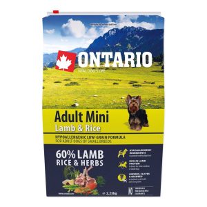 Ontario Adult Mini Lamb & Rice 2