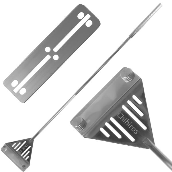 Chihiros Algae Scraper 65cm - metalowy skrobak z żyletką sklep premium dla akwarystów