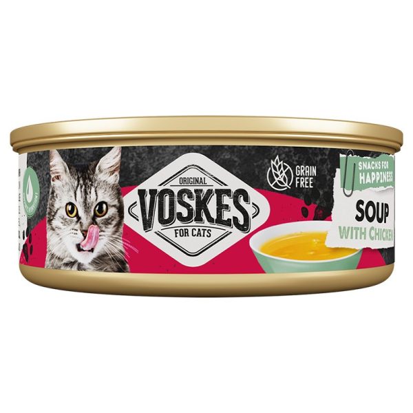 Voskes Cat Soup With Chicken - zupka z kurczaka dla kotów 50g sklep akwarystyczny śląsk
