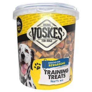 Voskes Training Treats Hearts Mix - przysmaki treningowe serca mix 500g sklep akwarystyczny śląsk