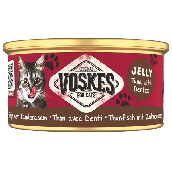 Voskes Tuna With Dentex - mokra karma dla kota tuńczyk z kielcem 85g sklep akwarystyczny śląsk