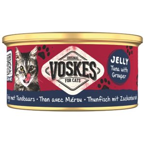 Voskes Tuna With Grouper - mokra karma dla kota tuńczyk z granikiem 85g sklep akwarystyczny śląsk