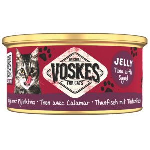 Voskes Tuna With Squid - tuńczyk z kalmarami mokra karma dla kota 85g sklep akwarystyczny śląsk
