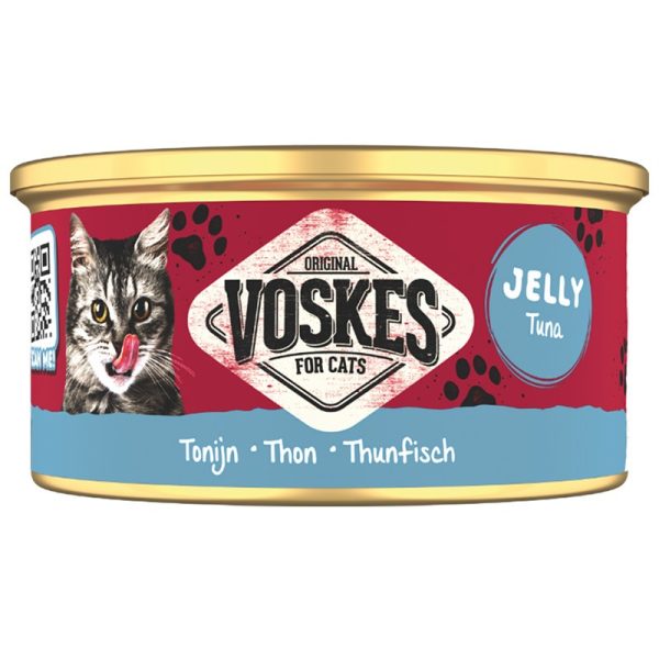 Voskes Tuna - mokra karma dla kota tuńczyk w galarecie  85g sklep akwarystyczny śląsk