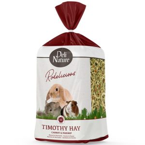 Deli Nature Rodelicious Timothy Hay Carrot & Parsnip - sianko tymotka z marchewką i pasternakiem 600g sklep akwarystyczny śląsk