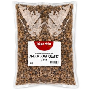 Kruger Meier Amber Glow Quartz 2-5 mm - Żwirek do akwarium 2kg sklep akwarystyczny śląsk