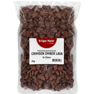 Kruger Meier Crimson Ember Lava 10–20 mm – Lawowe podłoże strukturalne 2 kg sklep akwarystyczny śląsk