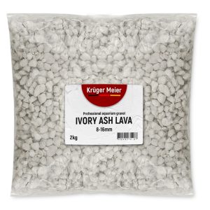 Kruger Meier Ivory Ash Lava 8-16 mm - Żwirek do akwarium 2kg sklep akwarystyczny śląsk