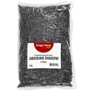 Kruger Meier Obsidian Shadow 2–5 mm – Żwirek akwarystyczny 2 kg sklep akwarystyczny śląsk