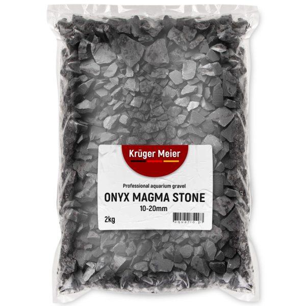 Kruger Meier Onyx Magma Stones 10-20 mm - Żwir do akwarium 2kg sklep akwarystyczny śląsk