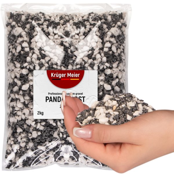 Kruger Meier Panda Frost 2–5 mm – Żwirek akwarystyczny 2 kg sklep premium dla akwarystów