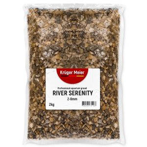 Kruger Meier River Serenity 2–8 mm – Żwirek akwarystyczny 2 kg sklep akwarystyczny śląsk