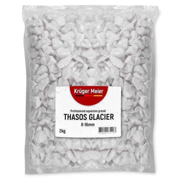 Kruger Meier Thasos Glacier 8–16 mm – Żwirek akwarystyczny 2 kg sklep akwarystyczny śląsk