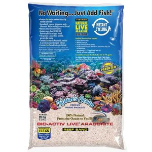 Nature’s Ocean Natural Sand Pink 9kg – Żywy piasek morski z biofilmem sklep akwarystyczny śląsk
