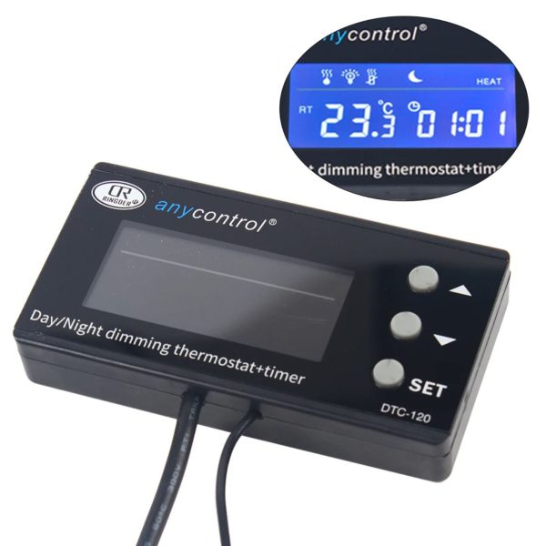 Ringder DTC-120 Dimming thermostat - termostat i programator czasowy sklep premium dla akwarystów