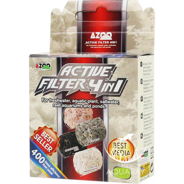 sklep akwarystyczny - ACTIVE FILTER 4in1 (48 sztuk) (AZ16086)