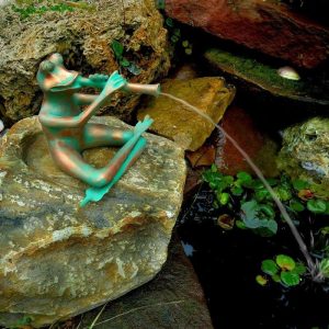 AQN F-FROGFLUTE-OTT FIGURKA ŻABY Z FLETEM sklep akwarystyczny śląsk