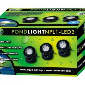 AQN NPL1-LED3 WODOODPORNA LAMPA LED  3X1