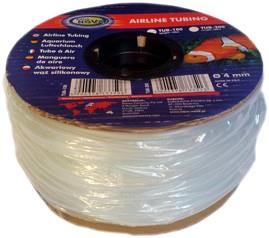 AQN TUB-100 WĄŻ SYLIKONOWY 4X6MM BIAŁY