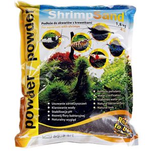 AQUA ART PODŁOŻE SHRIMP SAND POWDER BRĄZ 1