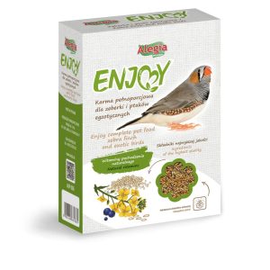Alegia Enjoy pokarm dla zeberek i papużek egzotycznych 450g sklep akwarystyczny śląsk